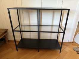 Ikea Regal Metall Vittsjö Glasboden 2 Etagen gebraucht
