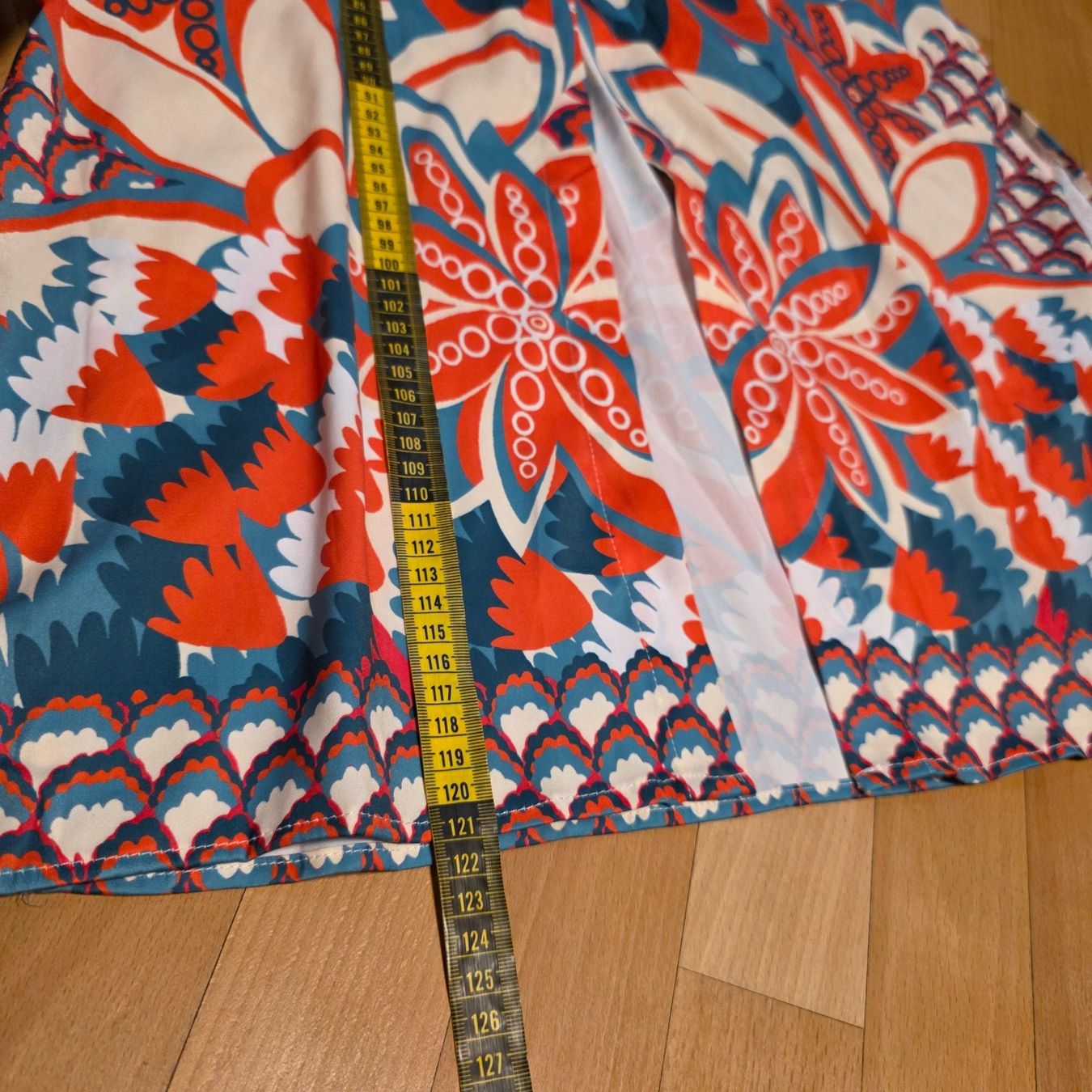 Vestiti: Elegantes Kleid mit Muster & Gürtel Gr. M – Usato da Wald ZH venduto da CapLux 6