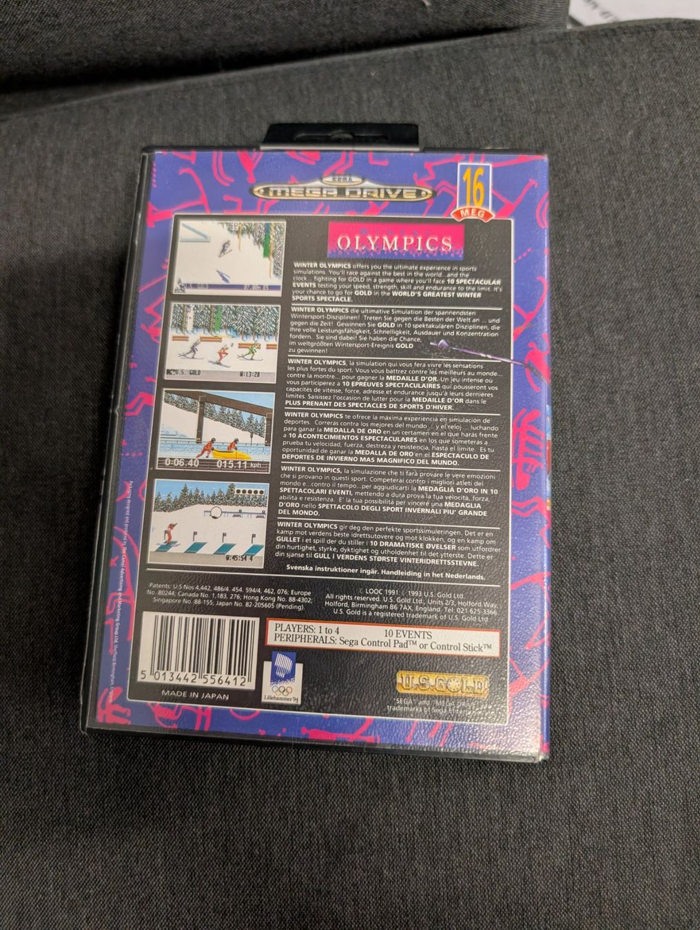 Spiele: Winter Olympics Sega Mega Drive – Gebraucht aus Giubiasco von Ticinerd 1