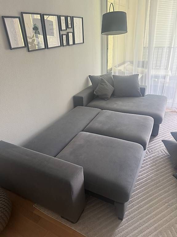 Conforama Divani: Ecksofa mit Schlaffunktion – Usato da Aarburg venduto da lad_6b9f 2