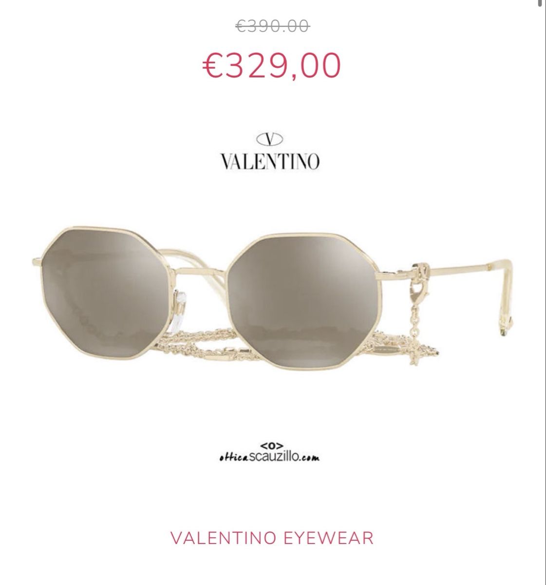 Valentino Brillen & Gläser: Valentino ORIGINAL sunglasses TOP! – Gebraucht aus Walchwil von Luxury_wardrobe 3