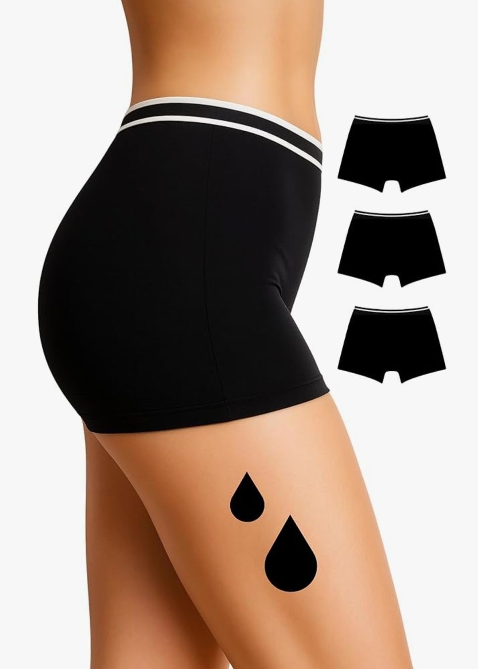 Altra biancheria intima: Boxer - lingerie menstruelle – Nuovo e nell'imballaggio originale da Boncourt venduto da ellez90