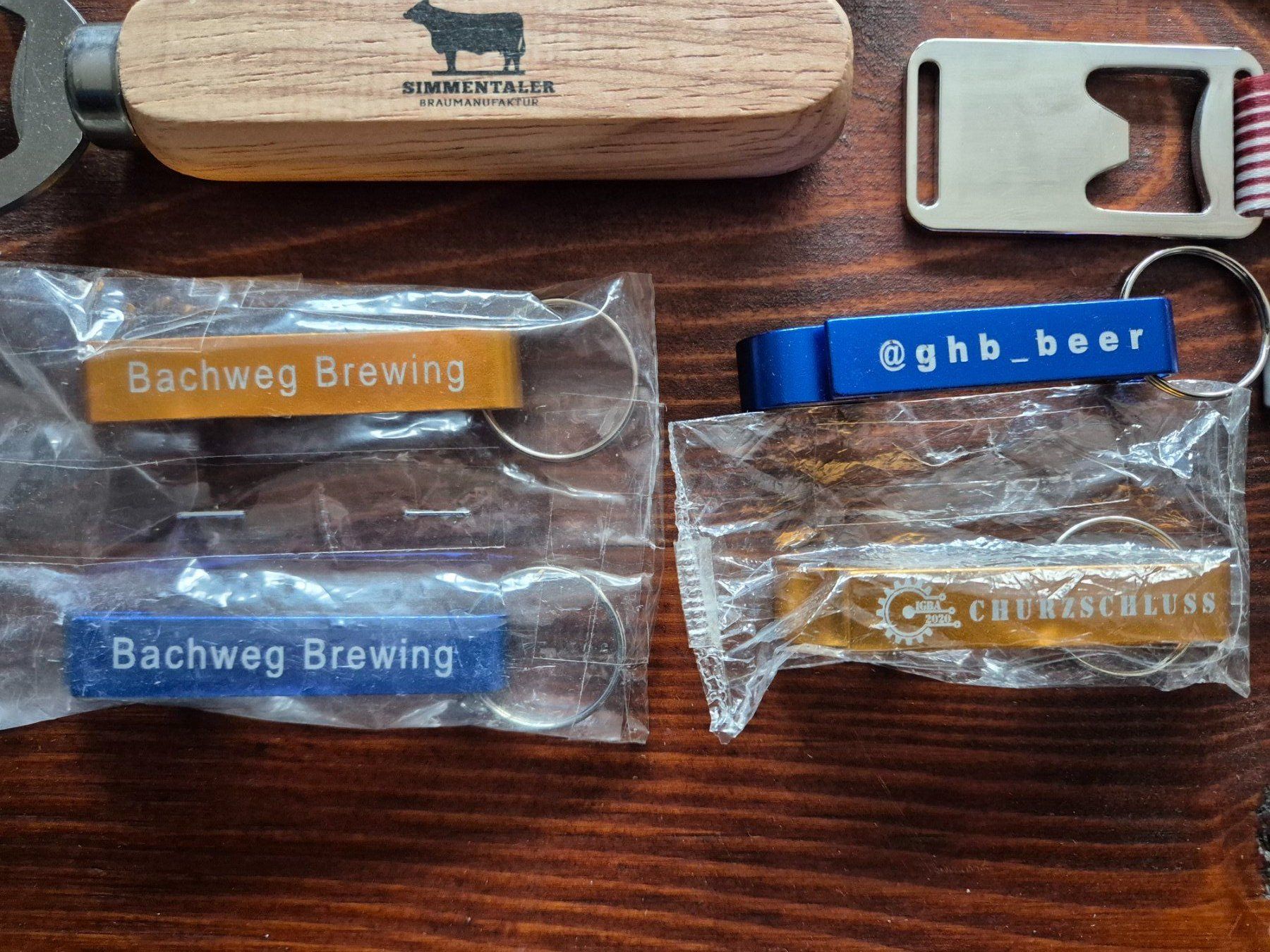 Flaschenöffner & -verschlüsse: Bier Flaschenöffner verschiedene Brauereien – Gebraucht aus St.Gallen von Stocken64 1