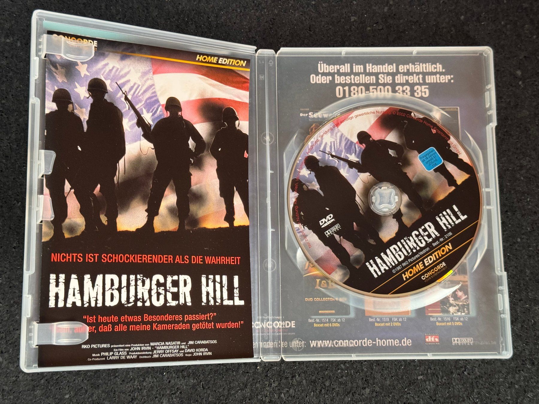 Tutti i DVDs: Hamburger Hill DVD DE/EN – Usato da Fribourg venduto da tschjoly 4