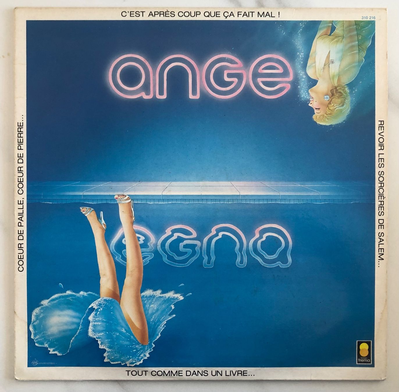 Schallplatten: ANGE - EGNA – Gebraucht aus Poliez-Pittet von Newtown-Records