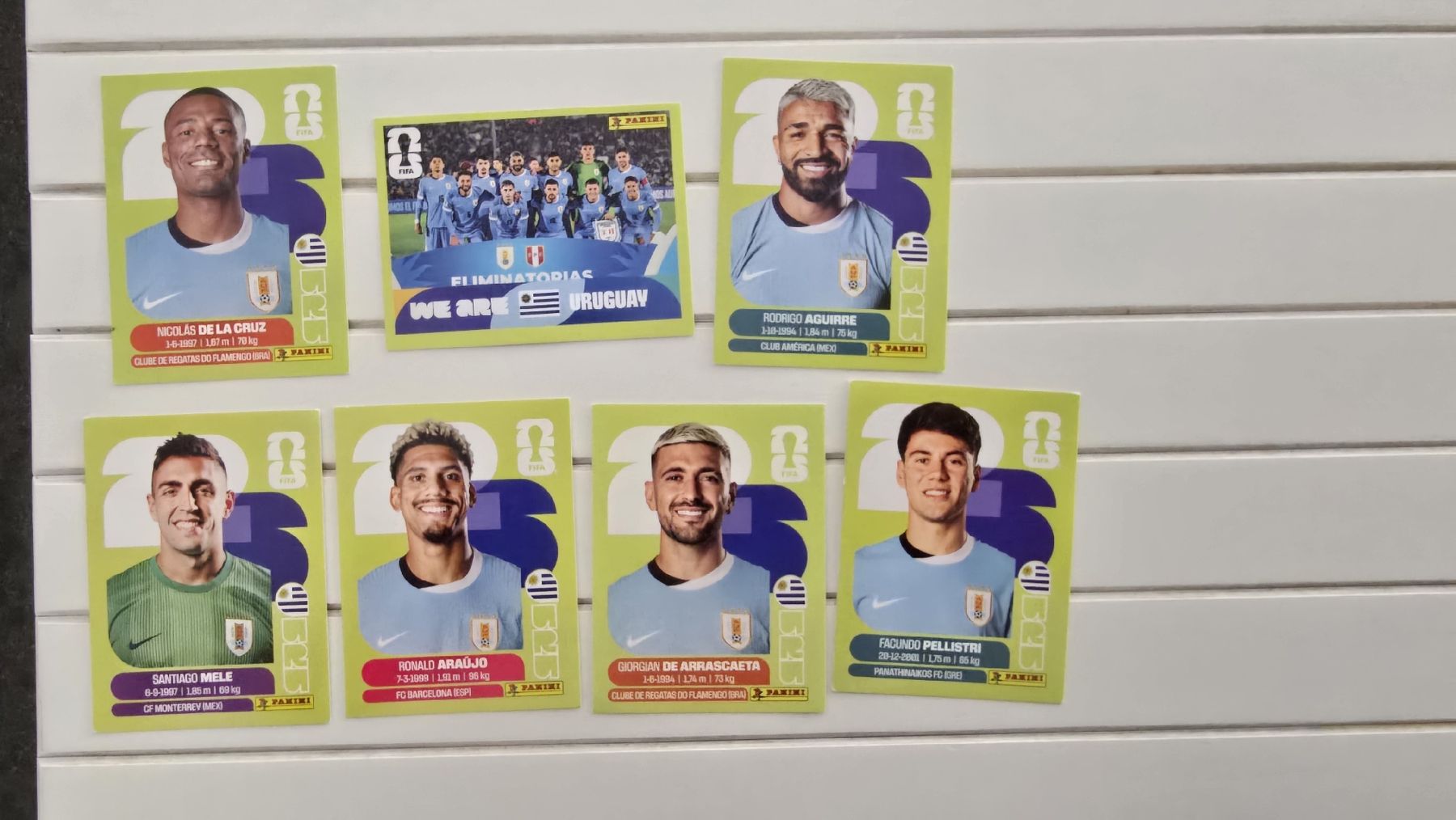 Panini Carte collezionabili: Panini WM 2026 Stickers Uruguay URU – Nuovo (secondo la descrizione) da Aesch ZH venduto da Strandhaus