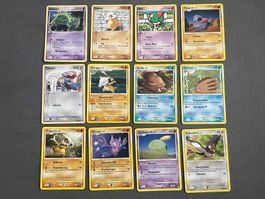 Pokémon Vintage Lot 12x – Diamant-&-Perl-/Platin-Ära Deutsch