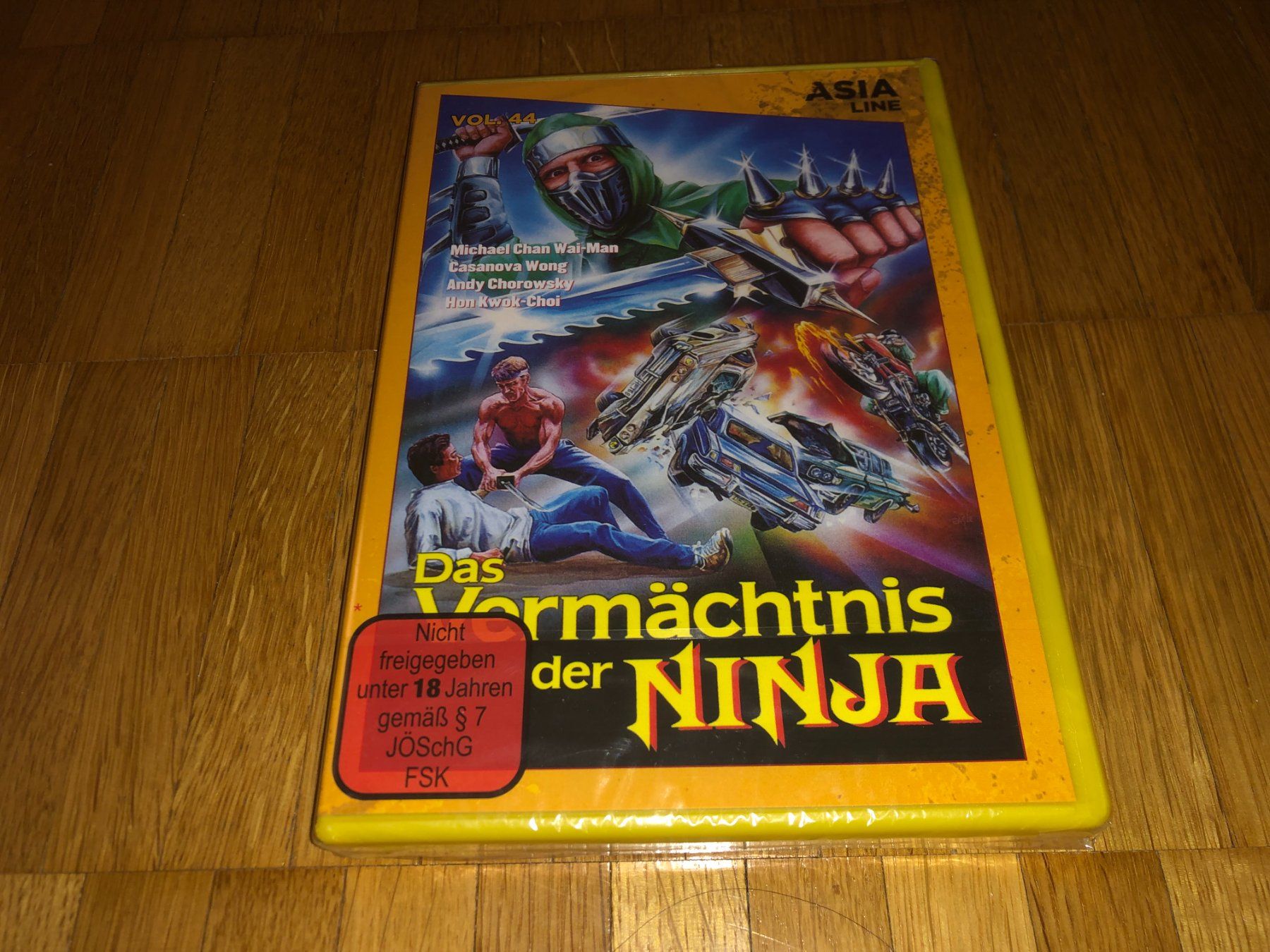 Alle DVDs: Das Vermächtnis der Ninja - UNCUT – Neu und originalverpackt aus Basel von havsok