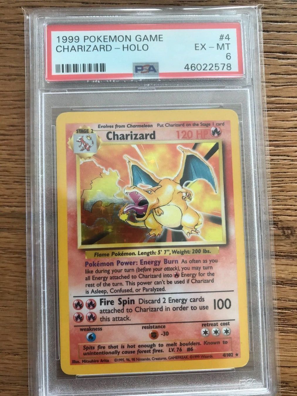 Pokémon Carte collezionabili: Glurak, Charizard PSA 6,1999,Eng – Usato da Küssnacht am Rigi venduto da Ebikoner 4