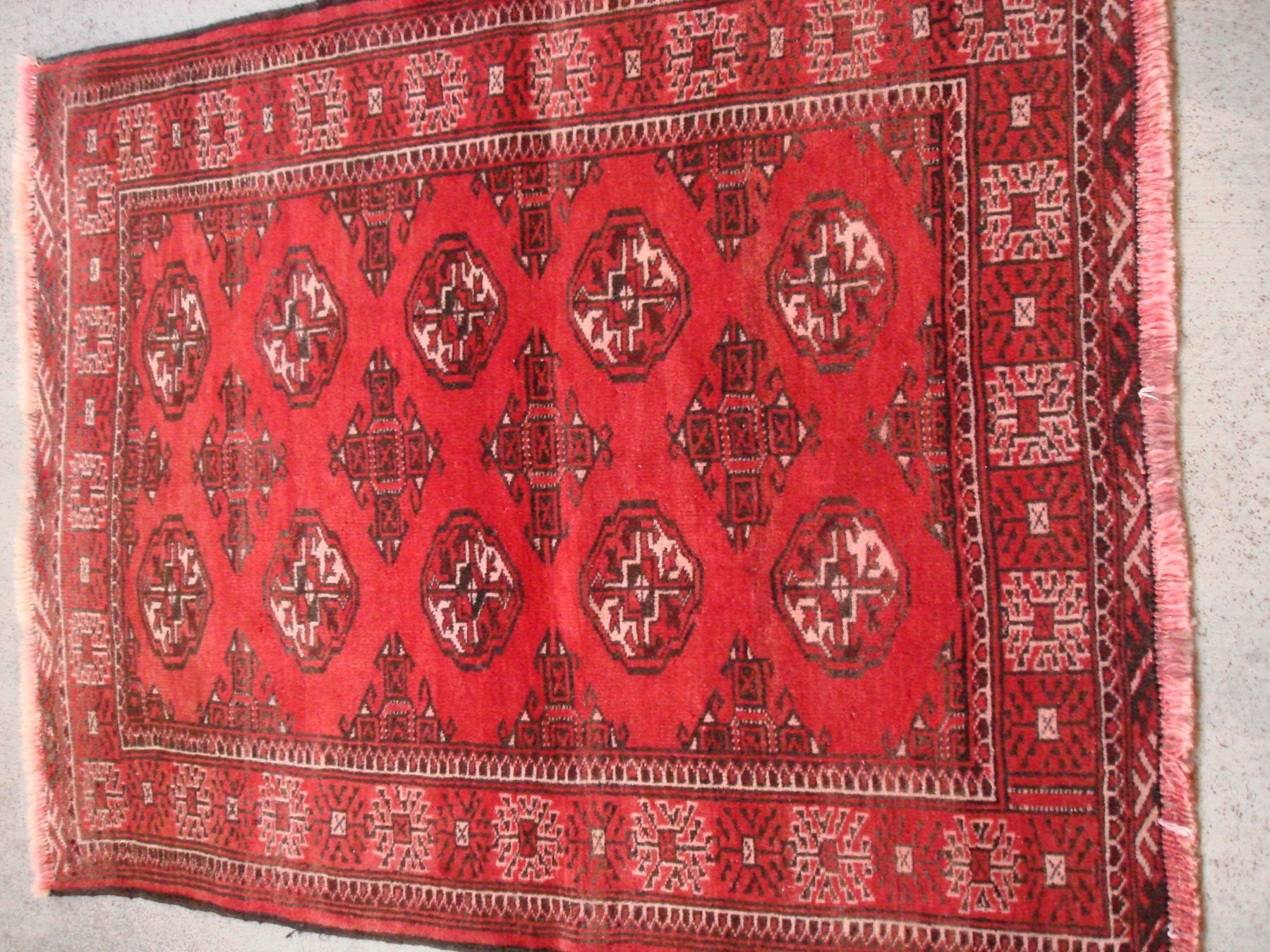 Tappeti: Teppich Turkmen; handgeknüp 94x118 – Usato da Herrliberg venduto da AlexandraBopp