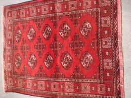 Teppich Turkmen; handgeknüp 94x118