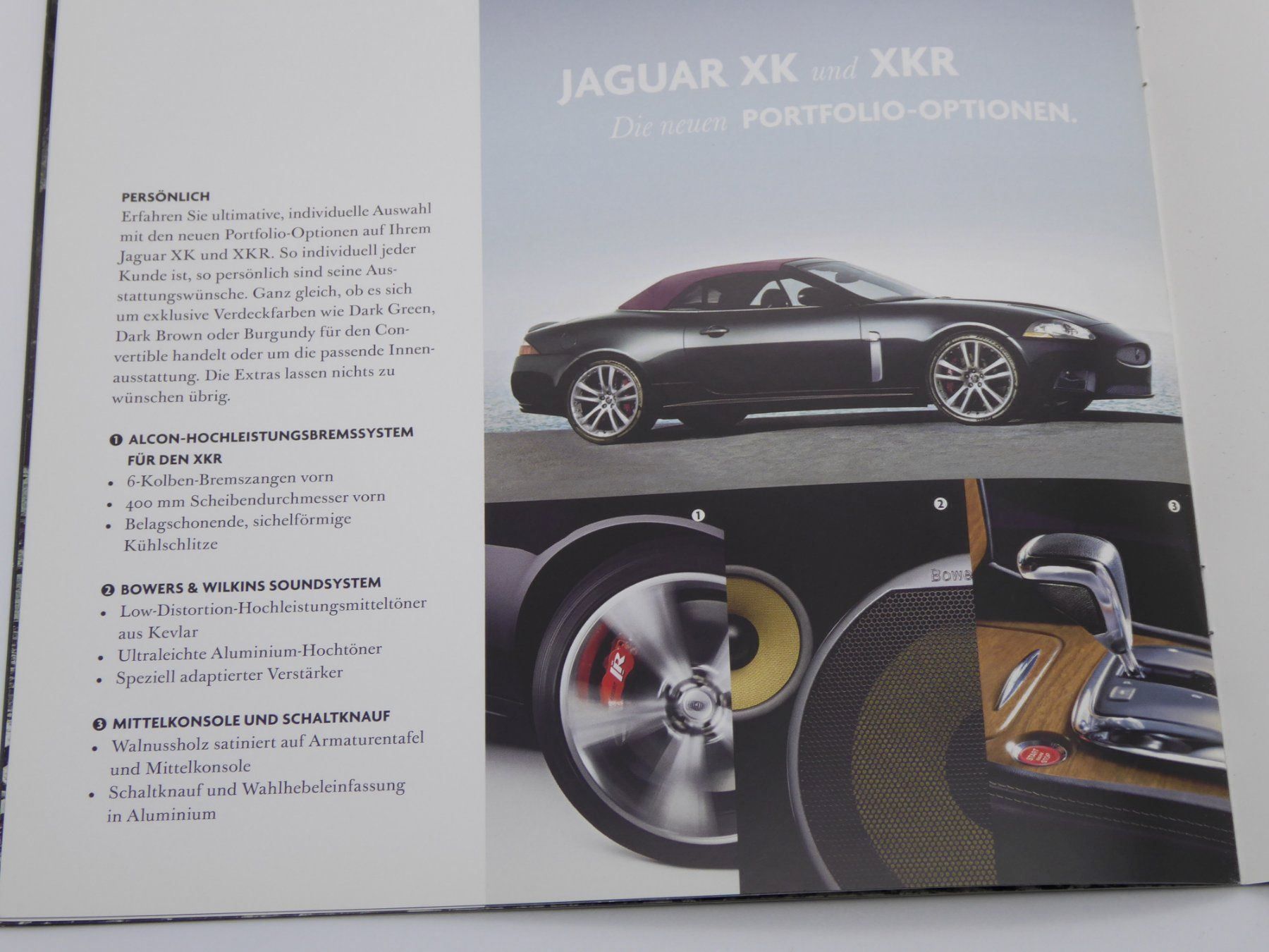 Documenti: Jaguar XJ und XKR Prospekt – Usato da Safenwil venduto da efclassics 3