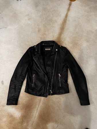 Massimo Dutti Schaf Lederjacke, weiches Leder, Gr. M Top!