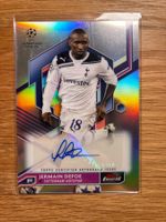 Topps Finest Jermain Defoe Tottenham Autogramm