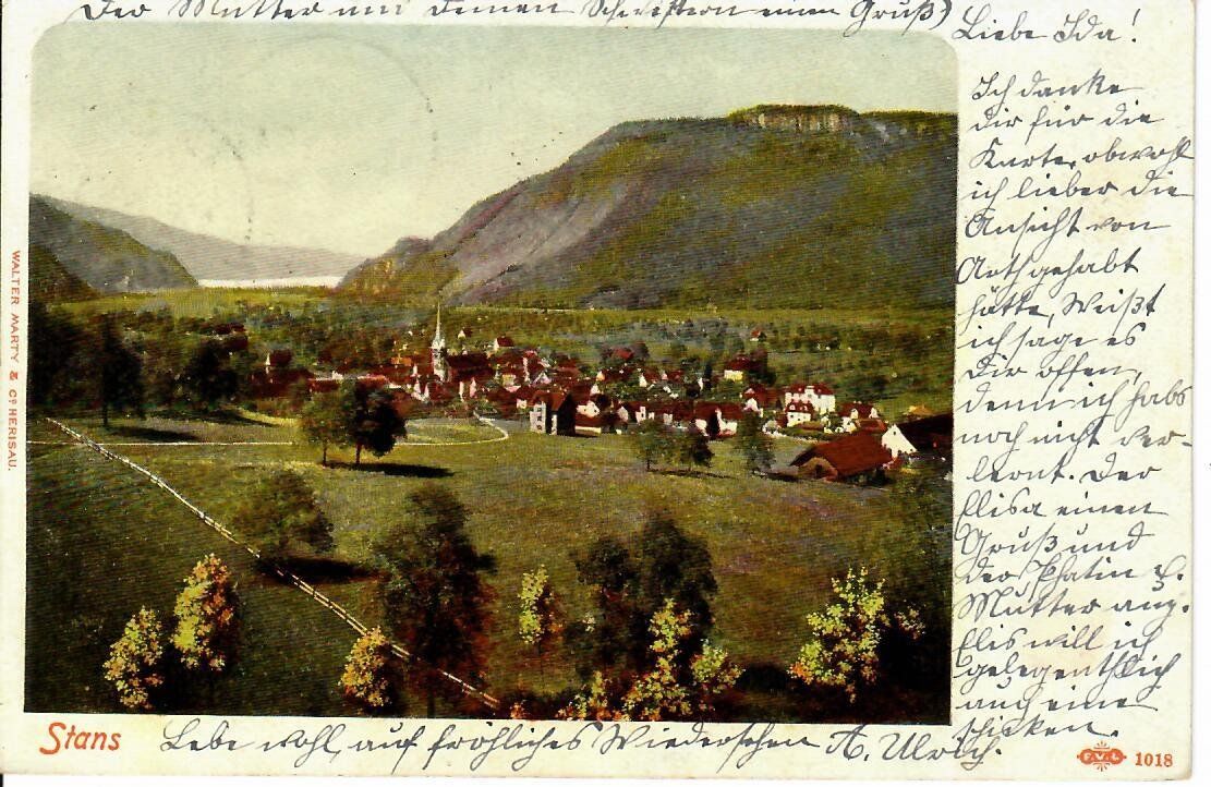 Cartoline postali: Stans 1903 – Usato da Hochdorf venduto da Ziegel-16