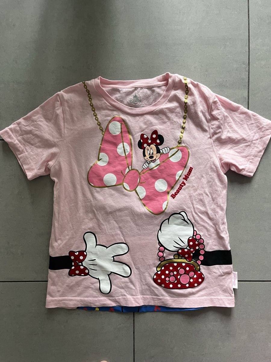 Disney Camicette, T-shirt & Top: Minnie Mouse T-shirt, Gr. M 122/128 – Usato da Zürich venduto da jmg_8005