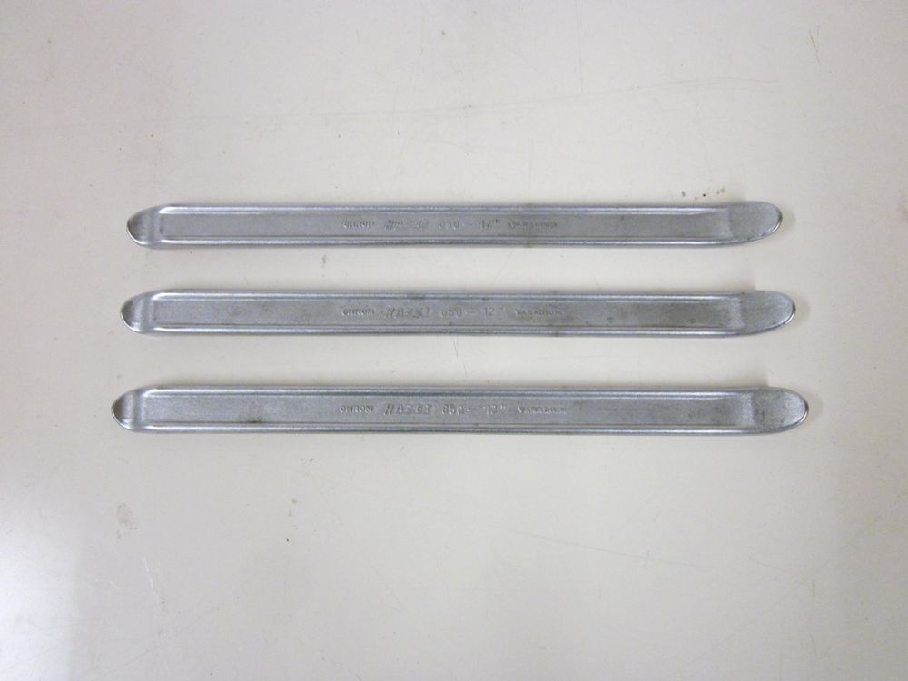 Démonte-pneu HAZET 650-8 - Pour Moto - Longueur 199mm - Corps Chromé Double T