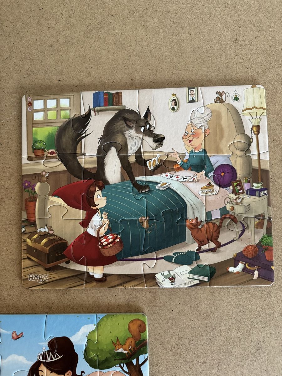 Haba Puzzle: 3 Märchenpuzzles Prinzessinnen – Usato da Buchberg venduto da MaddieF 3