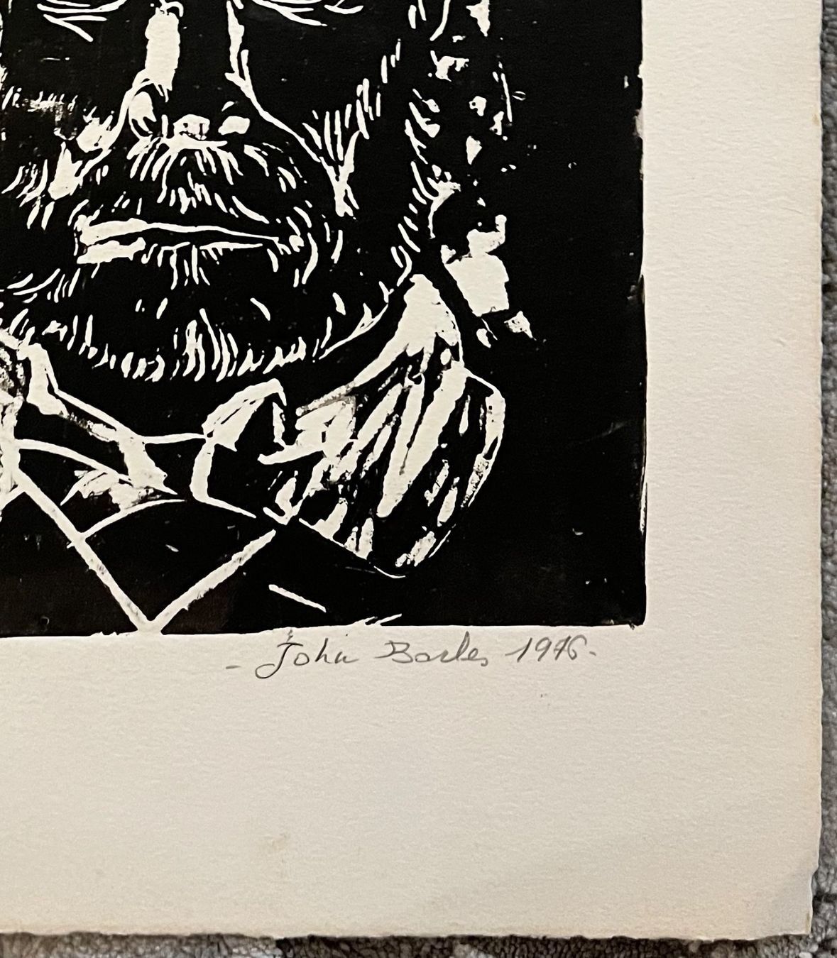 Holzschnitte: JOHA BARLES LINOLSCHNITT SIGNIERT DATIERT – Gebraucht aus Gersau von grafik-kunst 7