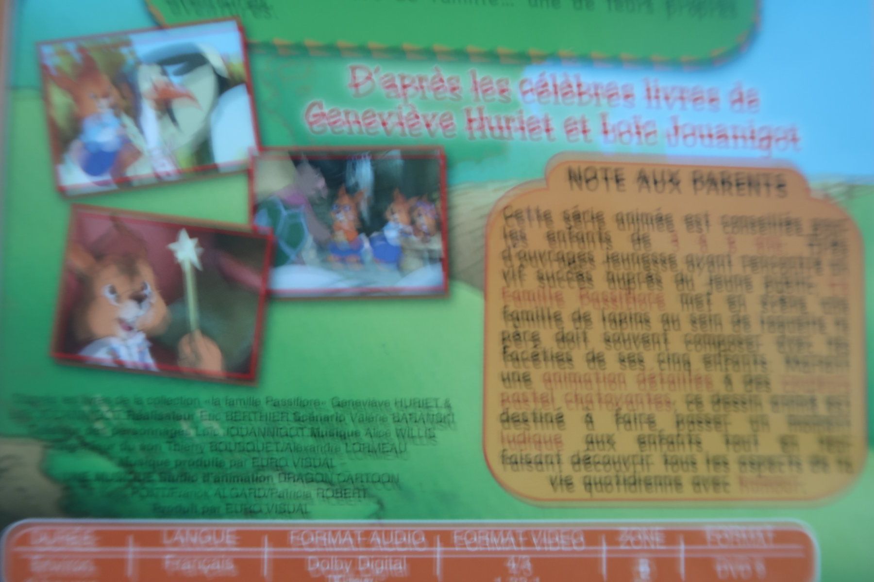 Tutti i DVDs: Coffret 5 DVDs    LA FAMILLE PASSIFLORE Saison 2  Intégrale – Difettoso da Porrentruy venduto da tupatup 3