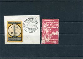 2 Vignetten von 1899 und 1914