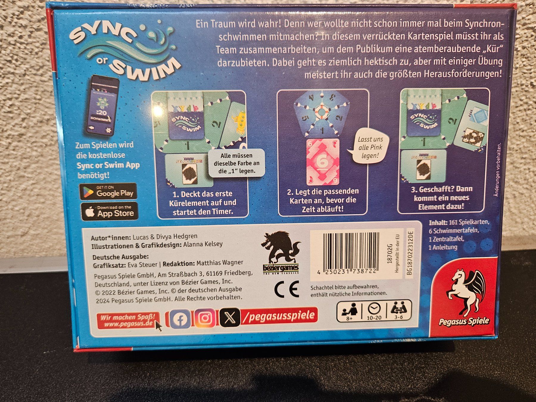 Spiele: Neu - Pegasus Spiele - Sync or swim – Neu und originalverpackt aus Dagmersellen von Jarsetz_Restposten 1