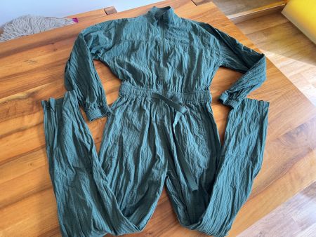 LACOSTE Overall Damen Jumpsuit Khaki Grösse 34 TOP
