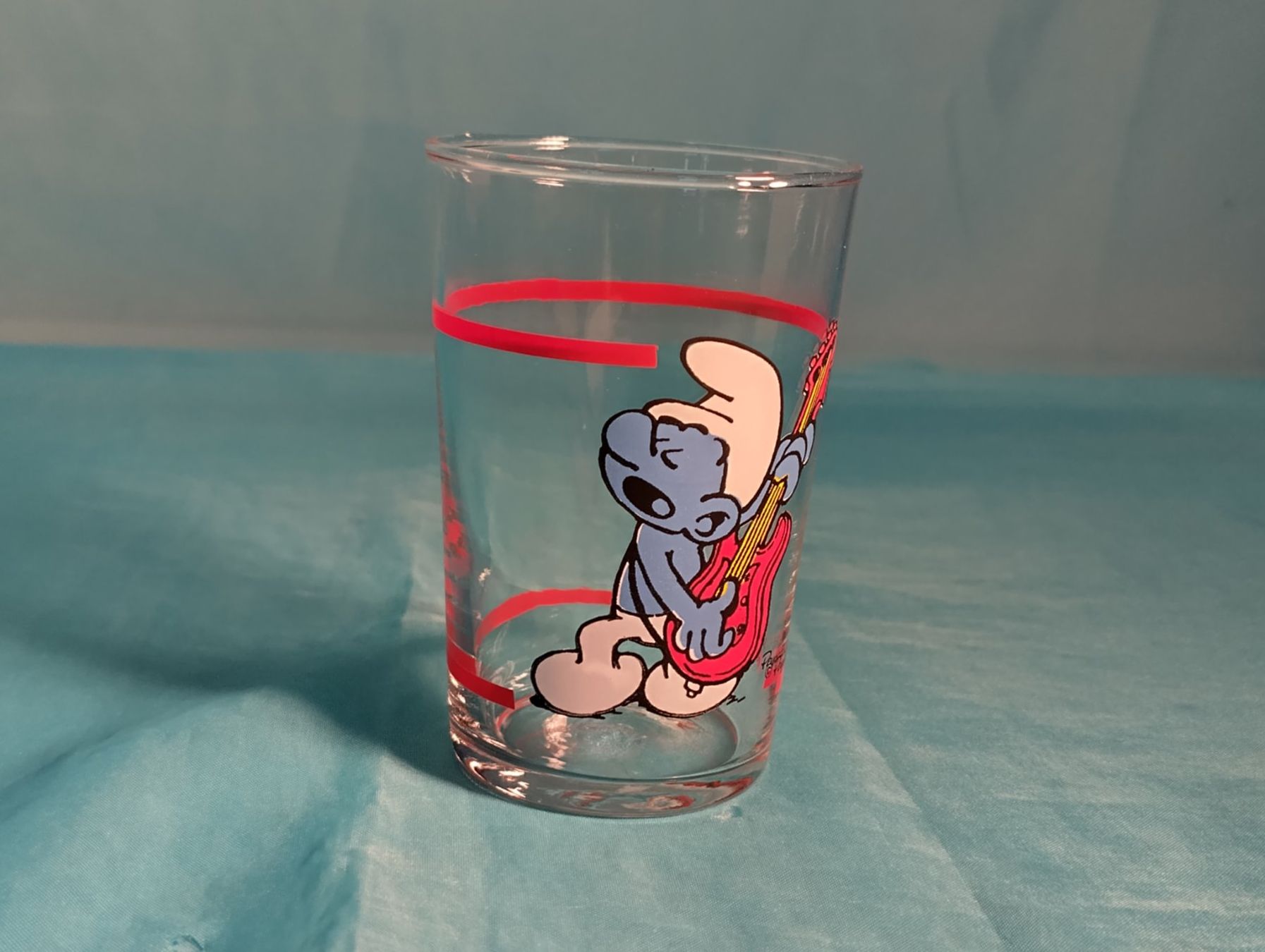 Verres: Trinkglas mit Schlumpf – Neuf (Voir description) à Bellach par JingleCherry