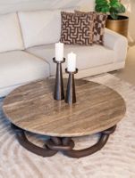 RICHMOND INTERIORS** Coffee table Chainey ash brown