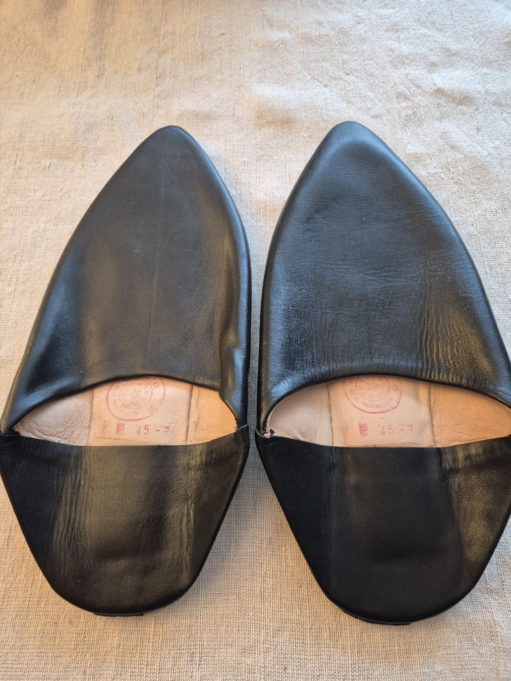 Scarpe da uomo: marokanische Hausschuhe 45 – Nuovo (secondo la descrizione) da Ehrendingen venduto da Amigo5