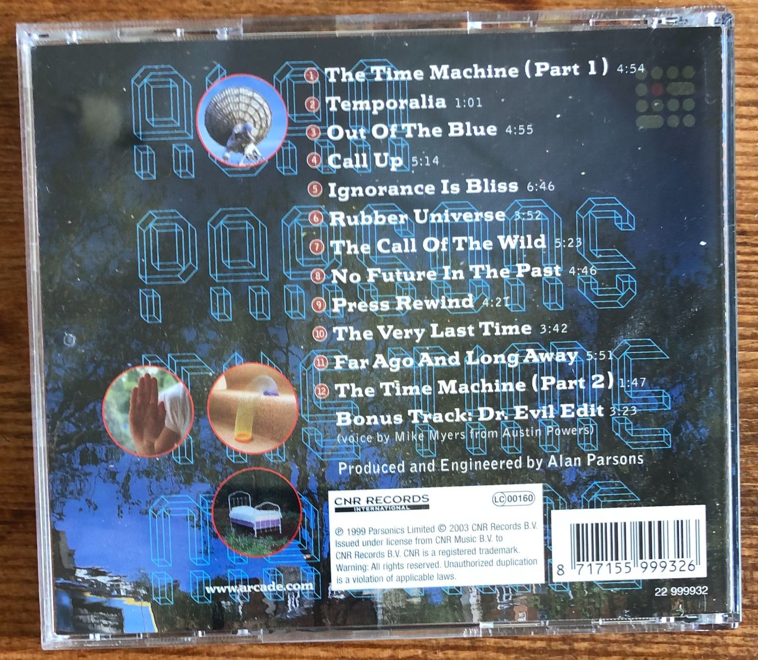 CDs: Alan Parsons – The Time Machine CD, Synth-Pop, Prog-Rock – Gebraucht aus Luzern von Schlafenicht00 1