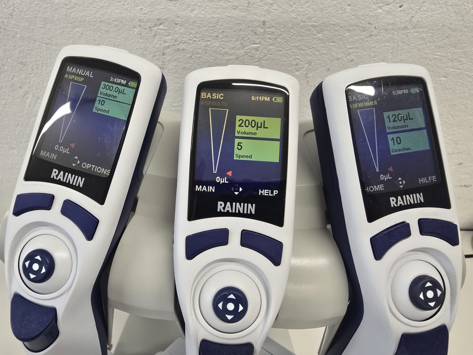 Mettler Toledo Messen: Rainin E4 XLS LTS 4er Pipetten Set mit Station – Gebraucht aus Niederdorf von LeptonAG_Labor 1