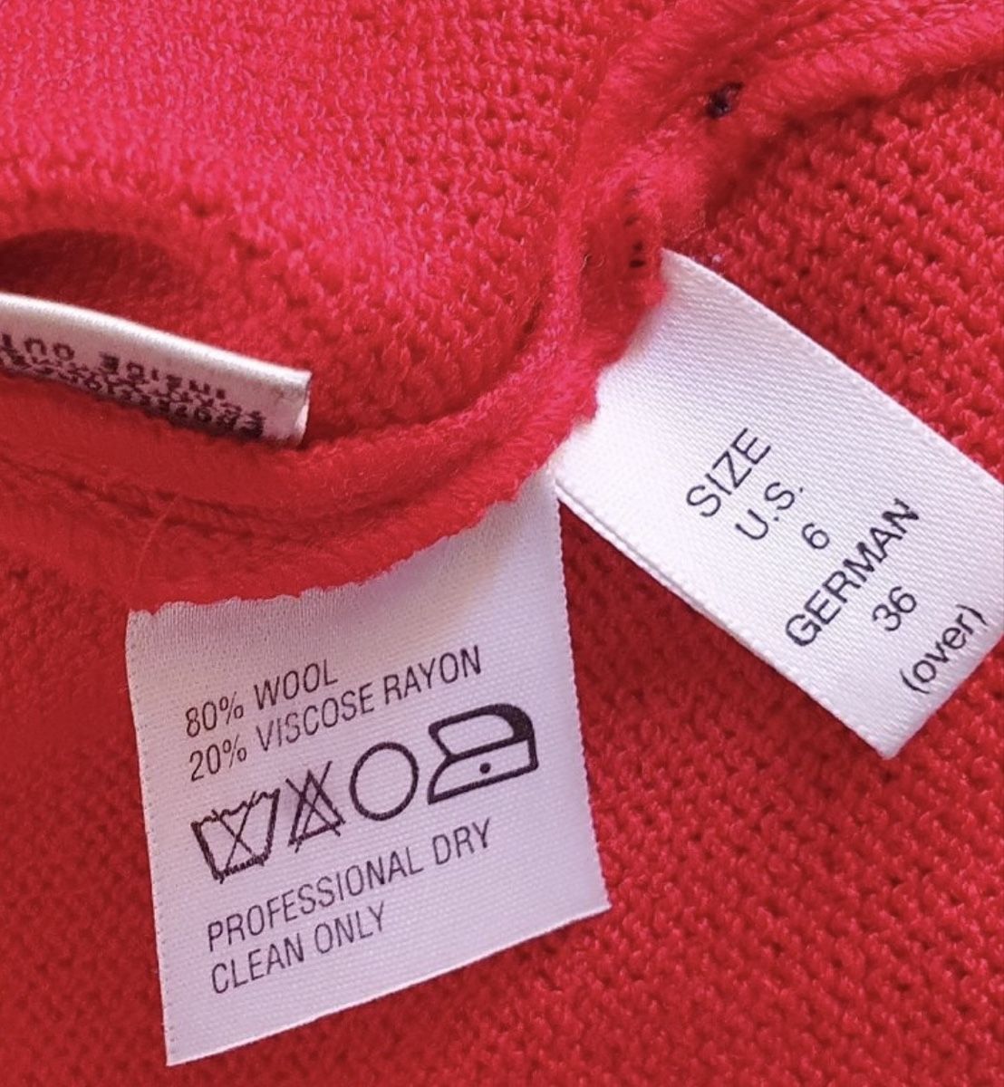 Escada Giacche: Escada Wool Jacket, Size 36, Red/Navy 50 – Nuovo (secondo la descrizione) da Glis venduto da lus_sx55 3
