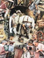 Gross Royal Doulton Old Country Crafts Teller (Jahr 2000)