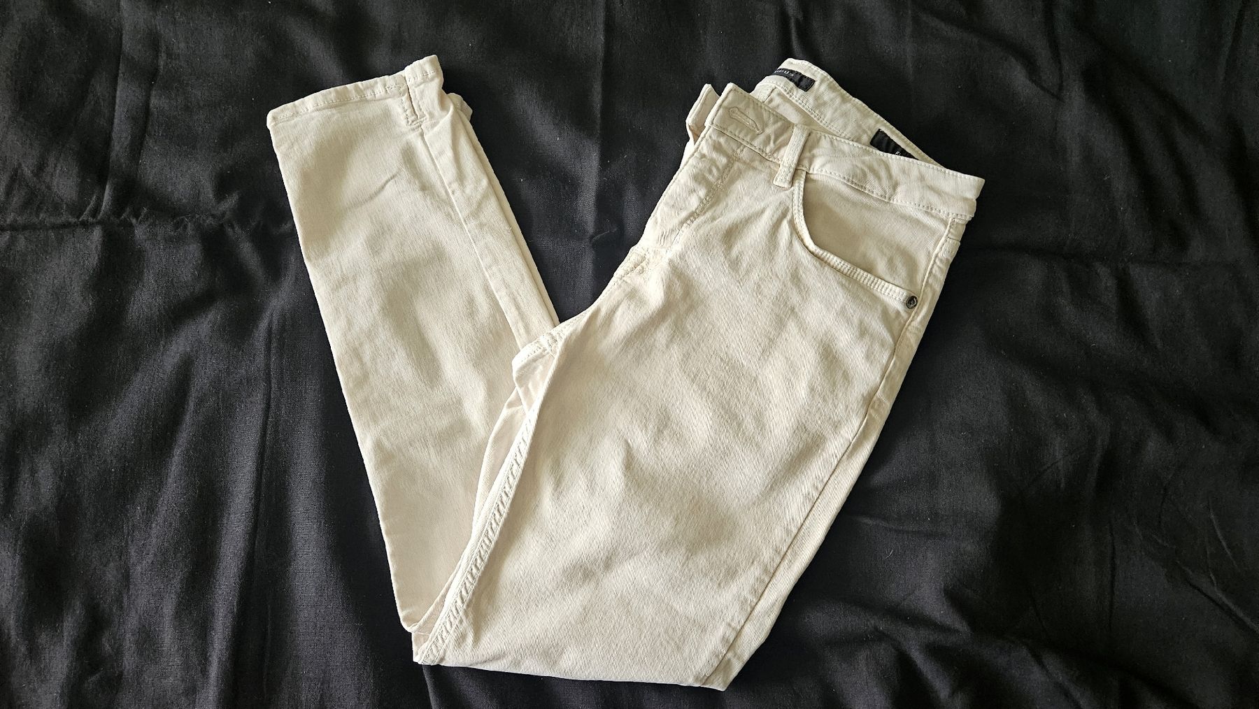 Opus Jeans: OPUS Elma Damenhose ,Beige Grösse 40 – Usato da Ettingen venduto da samiba