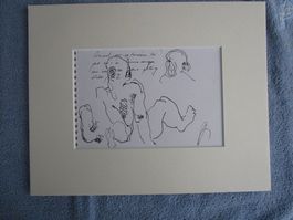 "Schizzi di Caffé" - Verkauf Sammlung Jürg Stamm - Zeichnung