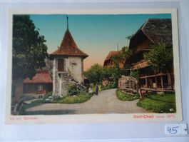 Alte Ansichtskarte Us em Bärnbiet Dorf-Chefi   Seftingen