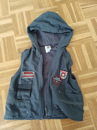 C&A Leicht Sommer Weste / Gilet Gr 86 Kinder