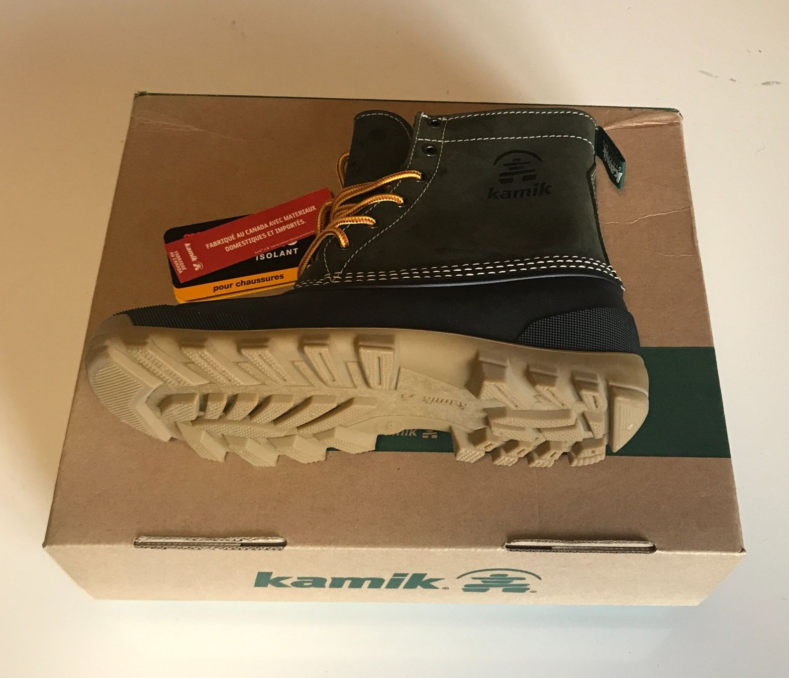 Kamik Scarpe da uomo: ORIGINAL Kamik Yukon  Gr. 41 – Nuovo e nell'imballaggio originale da Luzern venduto da cap_pv8l 1