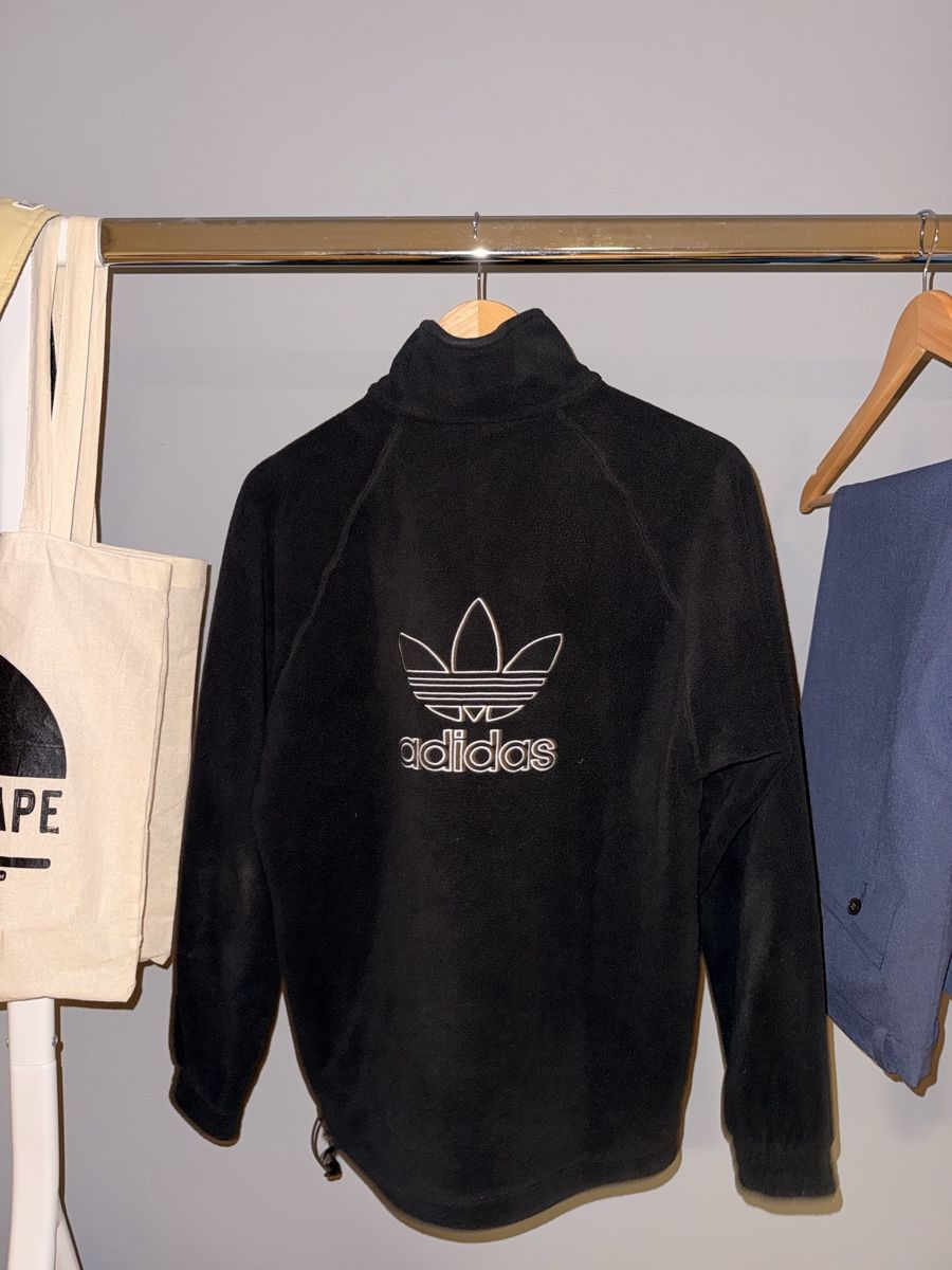 Adidas Maglioni & Felpe: Adidas Fleece Pullover, Schwarz, Gr. S – Usato da Windisch venduto da YoungJoel 1