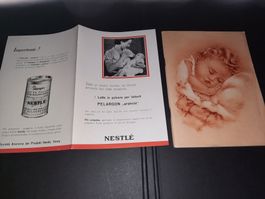 Opuscolo Nestlè anni 50 per i neogenitori