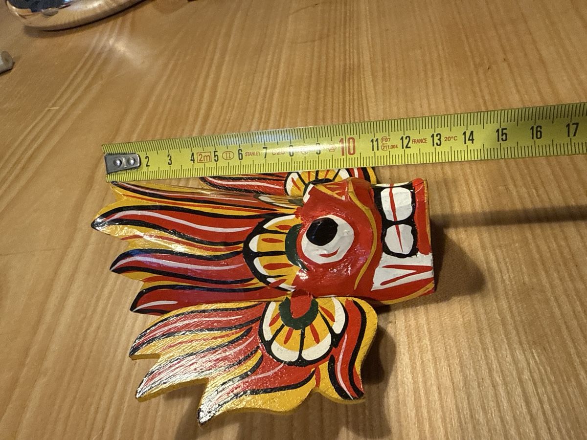 Tutte le decorazioni: Maske als Wanddeko, Sri Lanka – Usato da Bern venduto da saemu02 2