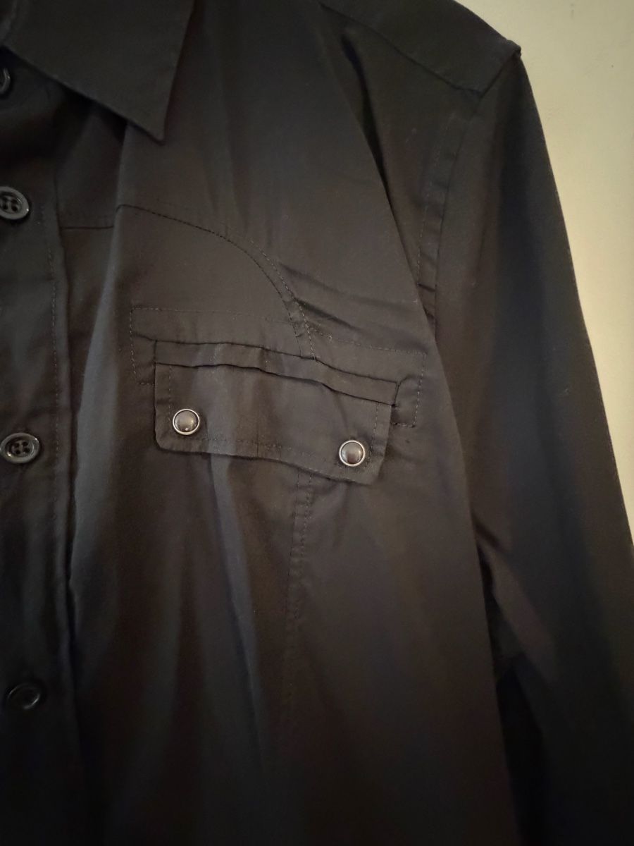 Camicie: Camicia uomo GAZZARRINI nera taglia L usata – Nuovo (secondo la descrizione) da Lugano venduto da can_xdd8 4