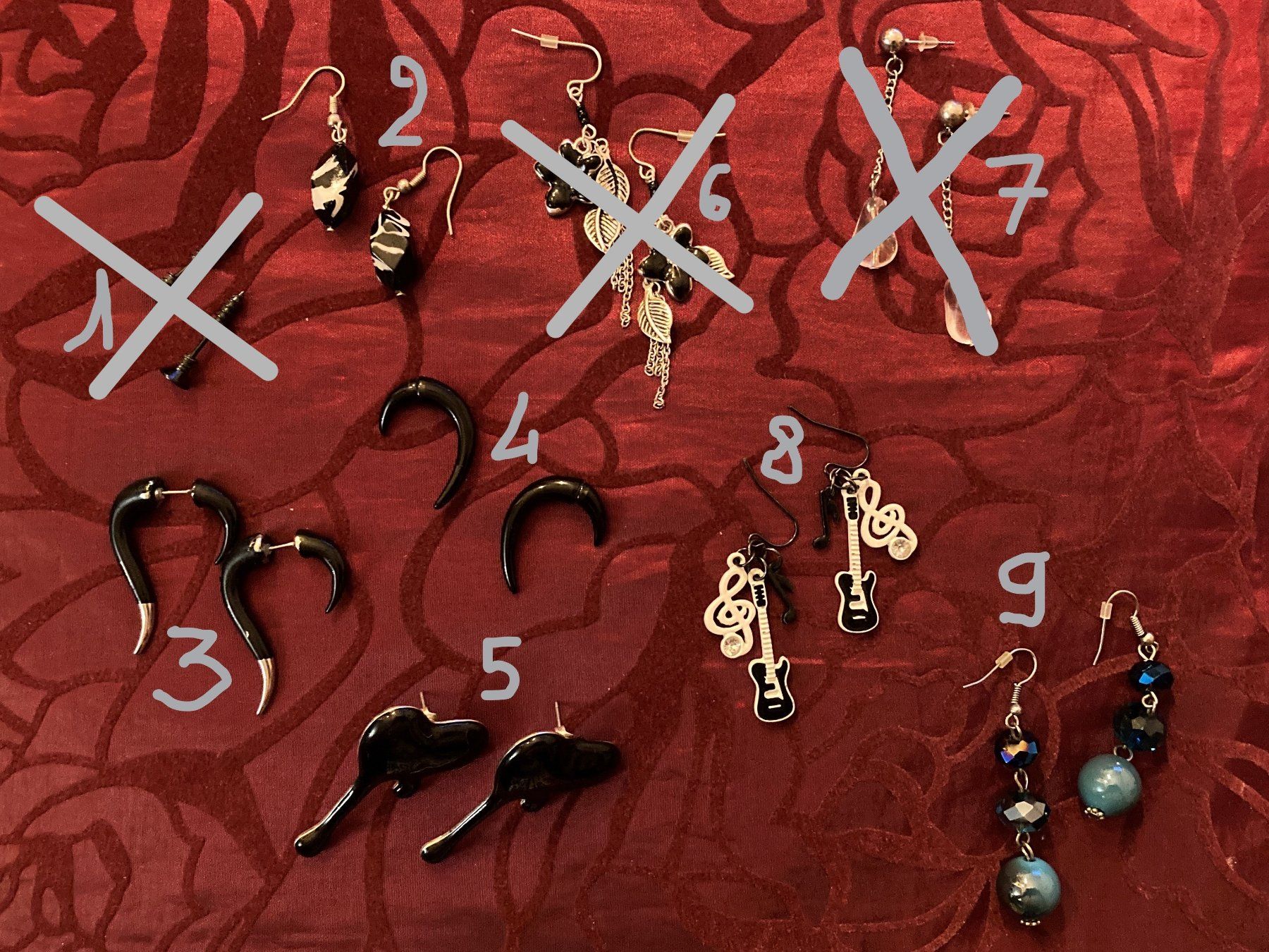 SULIUDAJI – Lot De 6 Paires De Boucles D’oreilles à Clip Pour Filles – Licornes, Arcs-en-ciel, Coquillages – Sans Perçage, Confortables Et Légères