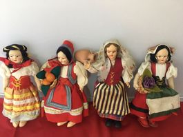 Puppen in Trachten ! 30-70 Jahre alt !