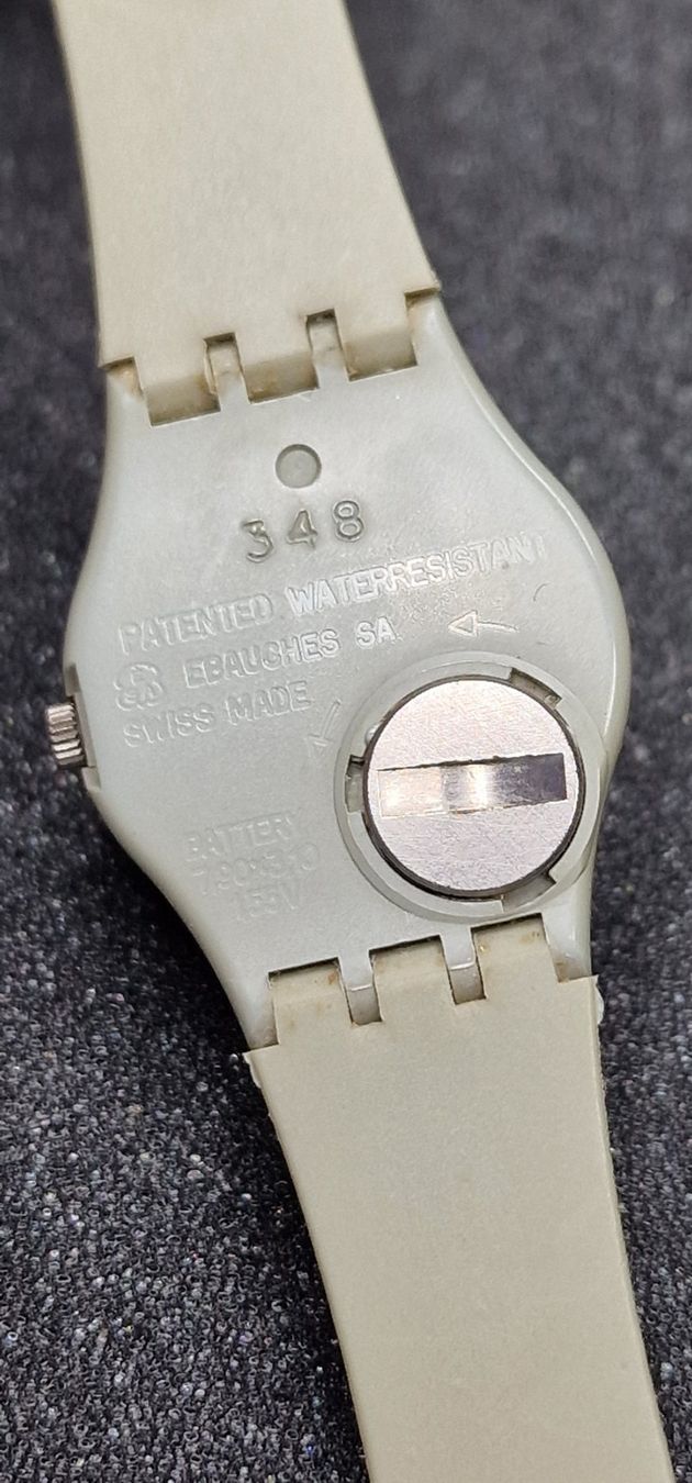 Swatch Orologi: Mega RAR 1983 Swatch LM100, 25mm – Difettoso da Bülach venduto da TimeDealsNow 4