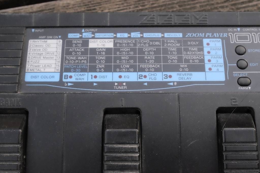 Zoom Strumenti musicali: Zoom 1010 Retro Multieffekt – Usato da Winterthur venduto da hermanadam 2