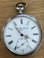 Antike Schweizer Taschenuhr M. Horoschowski Bern 800 Silber