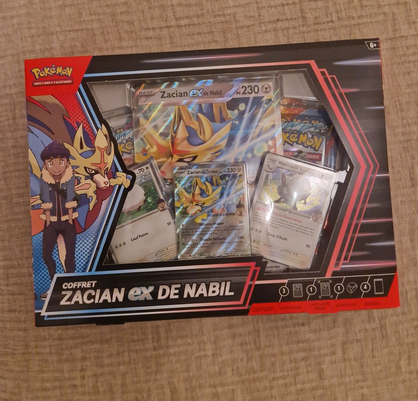 Pokémon Sammelbilder & Trading cards: Coffret Pokémon Zacian – Neu und originalverpackt aus Les Acacias von S.Vieira