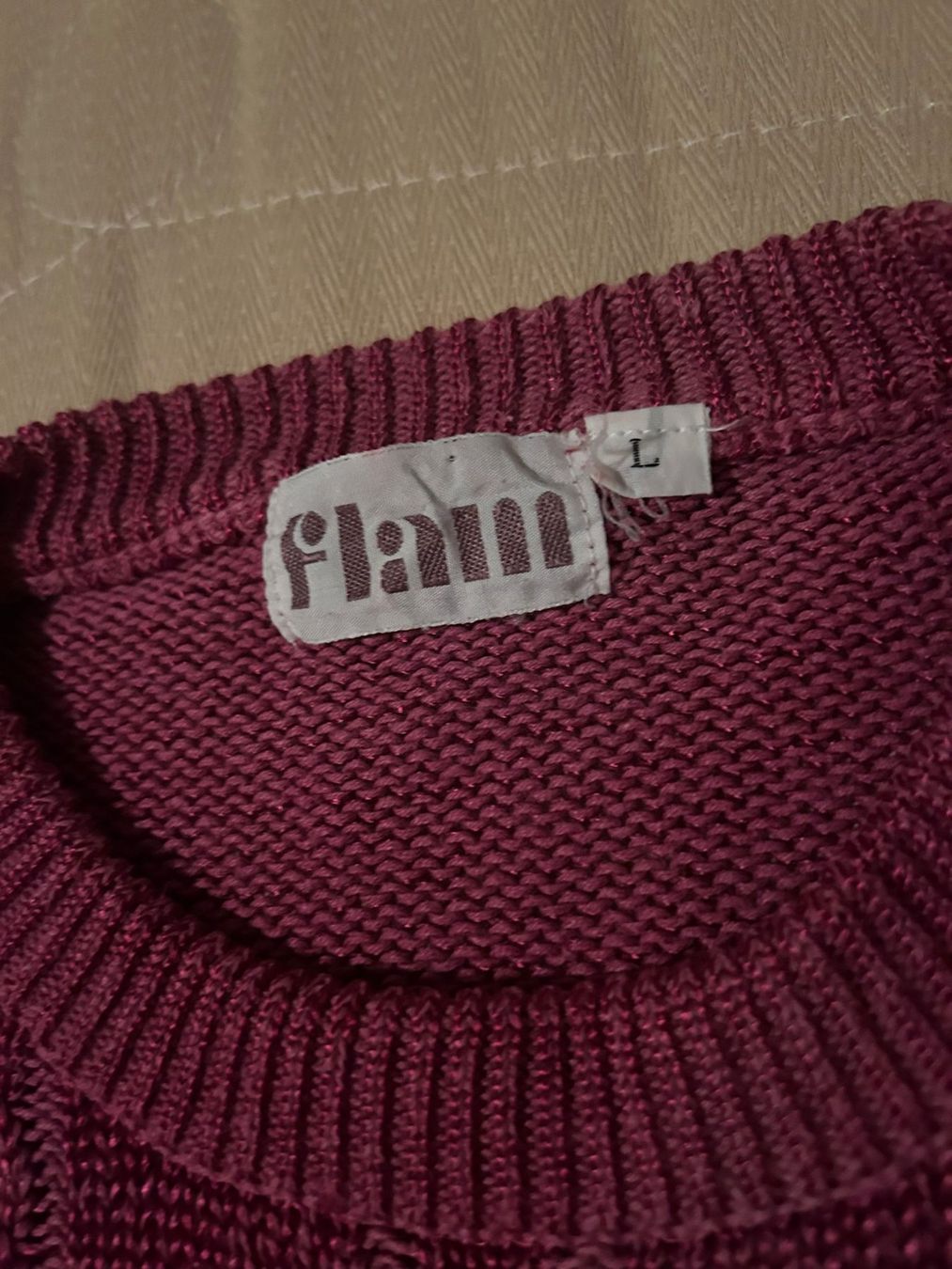 Maglioni & Felpe: Pullover fucsia Flam tg.L – Usato da Melano venduto da H-Sara 1